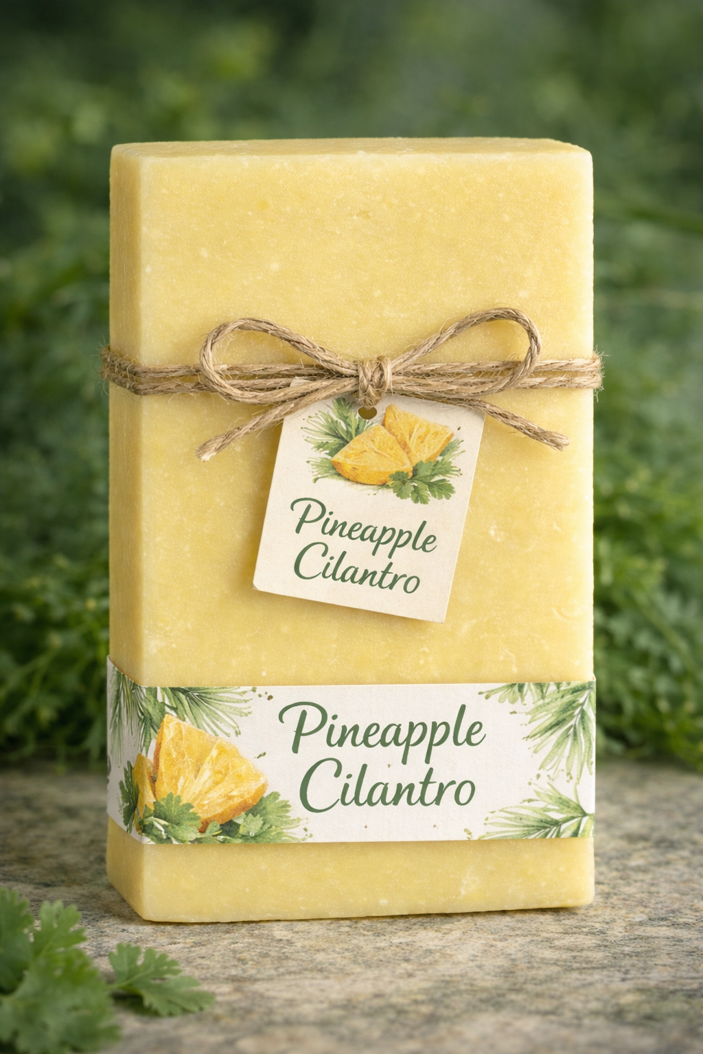 Pineapple Cilantro Soap Bar